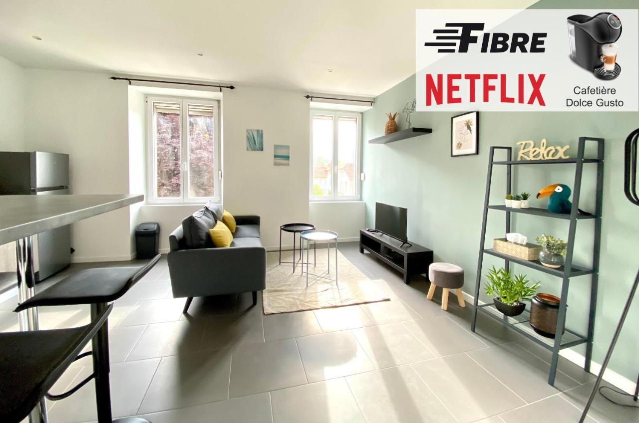 Tres Beau T2 42M2 Lumineux, Moderne Et Renove Avec Fibre Apartment Belfort Ngoại thất bức ảnh